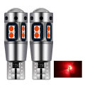 ASLENT 2PCS High Quality T10 W5W 168 192 Led Tail Light 3030 10smd 12V Car Led Auto Lamp CANBUS NO Error Car Marker Parking Bulb. 