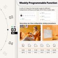 MOES Tuya Matter WiFi Smart Thermostat Temperature Controller Water Boiler Electric Heating With Alexa   Smartthings. 