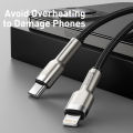 Baseus 20W PD USB C Cable for iPhone 14 13 12 Fast Charging Charger for MacBook iPad Pro Type C To Lightning Wire Cord.