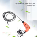 1/2/3/4/5/8/10Meter Drain Cleaner 10mm Dia Pipe Unclog Spring Anti-Rust Sewer Sink Basin Pipeline Clogged Remover Dredging Tool. 