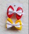 2Pcs Cute Bow Hair Clips. 