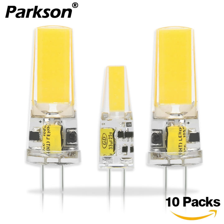 10PCS LED COB G4 G9 E14 Lamp Bulb Dimable AC/DC 12V 220V 6W 9W 360 Beam ...