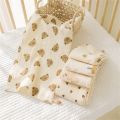Cotton Muslin Baby Face Towel Long Burp Cloth for Newborn Kindergarten Hand Towels Infant Drooling Bibs Washcloth Baby Items. 
