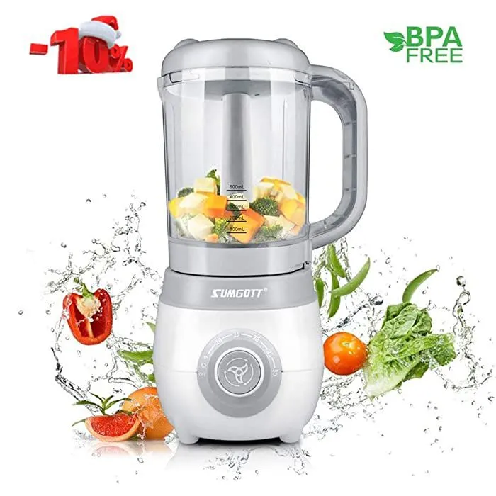 SUMGOTT%20Baby%20Food%20Maker%20-%204%20in%201%20Baby%20Food%20Steamer%20and%20Blender%20with%20Steaming,%20Blending,%20Defrosting%20and%20Heating%20Multifunctions%20Food%20Processor%20-%20Image%203