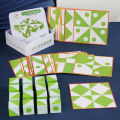 Wooden 3D Puzzles Game Geometric Shape Logic Thinking Educational Toy for Kids Early Learning Intellectual Children's . 