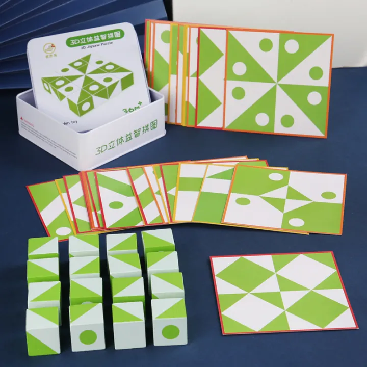 Wooden%203D%20Puzzles%20Game%20Geometric%20Shape%20Logic%20Thinking%20Educational%20Toy%20for%20Kids%20Early%20Learning%20Intellectual%20Children's%20%20-%20Image%204
