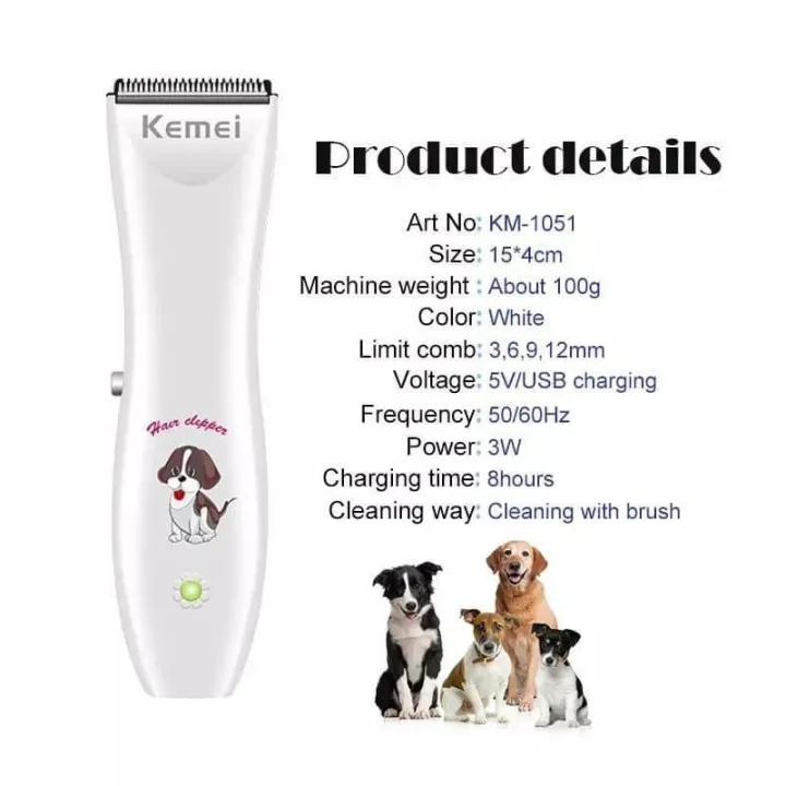 KEMEI%20Brand%20Pet%20Grooming%20Hair%20Shaver%20*Noise%20friendly%20not%20so%20loud%20*Full%20complete%20set%20-%20Image%202