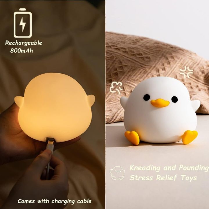 DoDo%20Duck%20Night%20Light%20Cute%20Duck%20Silicone%20Dimmable%20Nursery%20Nightlight%20Rechargeable%20LED%20Bedside%20Lamp%20Baby%20Bedrooms%20Living%20Room%20-%20Image%204