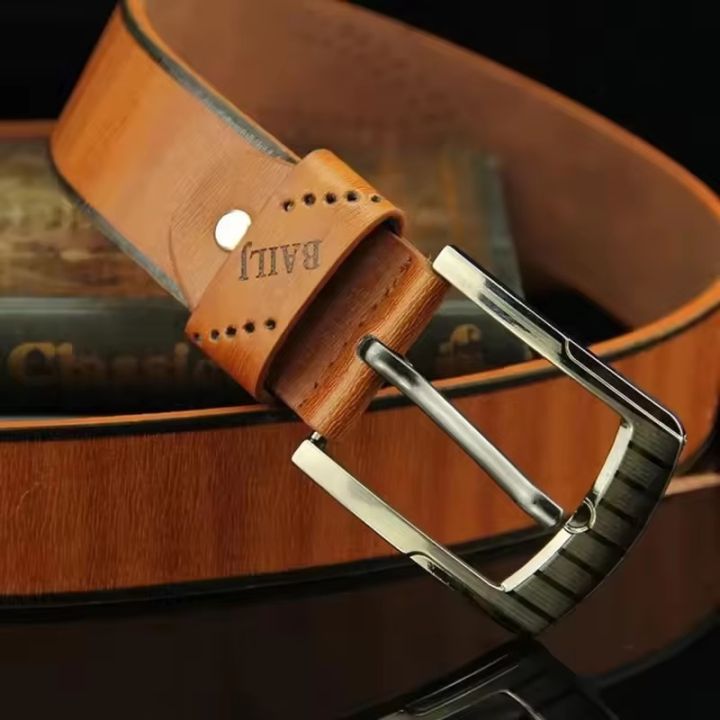 Fashion%20Luxury%20Belt%20For%20Men%20PU%20Leather%20Belts%20Metal%20Pin%20Buckle%20High%20Quality%20Famous%20Brand%20Designer%20Waist%20Strap%20Belts%20110cm%20Length%20-%20Image%204
