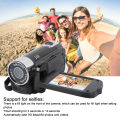 4K 48MP DV Camera 2.7in TFT Rotatable Screen 16x Digital Zoom Video Camera with USB Cable. 