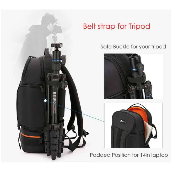 Video%20Waterproof%20Camera%20Shoulders%20Backpack%20w%20Reflector%20Stripe%20fit%2015.6%20inch%20Latptop%20Shockproof%20Soft%20Padded%20Tripod%20Case%20Photo%20Bag%20-%20Image%204