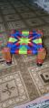 Handmade Mini Charpai Stool | Wooden & Rope Woven Small Chair | Traditional Pakistani Stool. 
