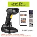 1d 2d Wireless Barcode Scanner with Charging Base Qr Code Handheld Barcode Reader Wireless or Bluetooth Bar Scanner. 