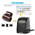 135 Film Slide Scanner Converter Portable Negative Film Scanner 8 Megapixel CMOS Convert 35mm/135mm Slides to Digital JPEG Photo. 
