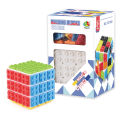 Building Blocks Cube Puzzle Decompression Fidget Toy Magic Cube Intelligence Assembled Puzzle Educational Toy For Children Gift. 
