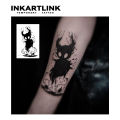 The devil is out of body Temporary Tattoo,Lasts To 15 Days New Technology Magic Waterproof Semi Permanent Sticker.. 