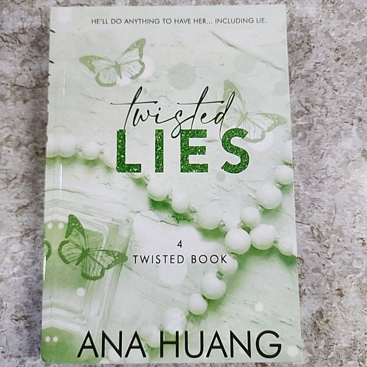 Twisted Lies by Ana Huang Hardcover Mystery Thriller Book
