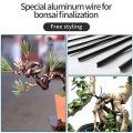 5m Bonsai Wire plant support Anodized Aluminum Bonsai Training Wire For Plant Shapes garden accessories 5 Sizes 1/1.5/2/2.5/3 mm. 