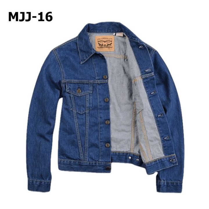 Mens Fashionable Denim Fabrics Jeans Jacket