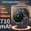 LIGE BWV99 New Smart Watch LED flashlight large display Men 710mAh Battery Sports Fitness Man Watch Bluetooth Call Health Monitoring Men Smartwatch For Android ios.