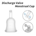 Lady Period Cup Valve Menstrual Cup Medical Silicone Menstrual Cup Period Copa Menstrual Con Vaso Silicone Cup Esterilizador.