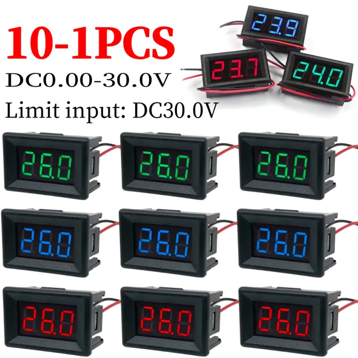 DC0-30V 0.36inch 2-Wire Digital LED Display Panel Digital LED Mini ...