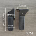 1 Pair Foldable Front Foot Pedals for Yadi Aima Harley U1 E-Bike Lightweight Aluminum Alloy Anti-Slip Cycling Pedals Accessories. 