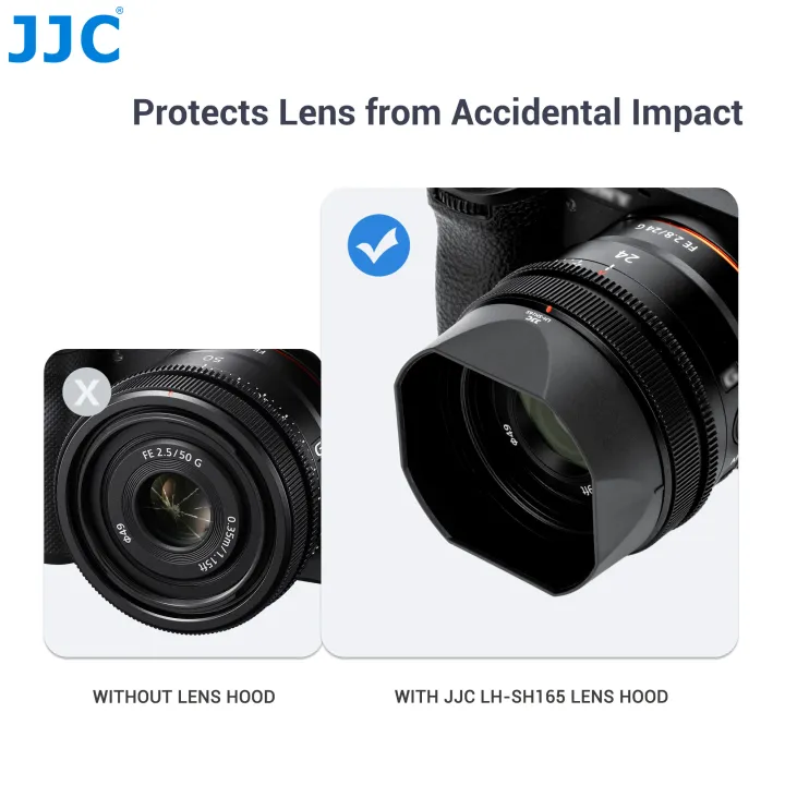 JJC%20Lens%20Hood%20For%20%20FE%2024mm%20F2.8%20G%20FE%2040mm%20F2.5%20G%20FE%2050mm%20F2.5%20G%20Lens%20Replaces%20%20ALC-SH165%20ALC-SH166%20Lens%20Hood%20-%20Image%206