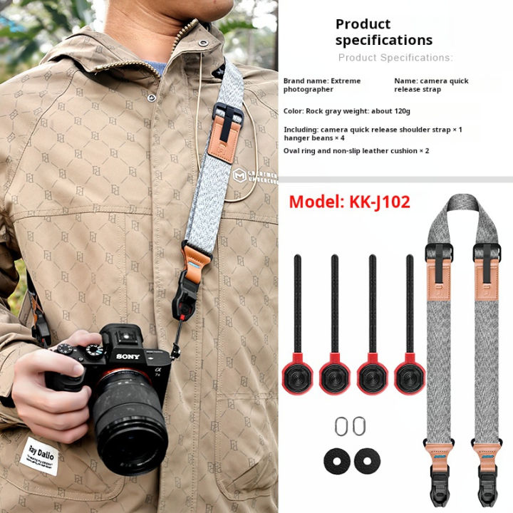 Camera%20Strap%20Suitable%20for%20%20%20%20Fuji%20Leica%20Quick%20Release%20Shoulder%20Strap%20XS20%20XM5%20ZFC%20R6R8%20Compatible%20With%20PD%20-%20Image%208