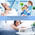 LED Digital Alarm Clock Backlight Snooze Data Time Calendar Desktop Multifunction Electronic Backlight Table Clock. 