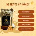 100% Pure Natural Acacia Honey 1 Kg With Antioxidant | خالص شہد | Natural Honey jar by ROGANIC PAKISTAN {Certified By NIH}. 
