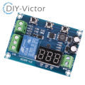 HCW-M63 Battery Charge Discharge Module DC 6-40V Integrated Voltmeter Undervoltage Overvoltage Protection Timing Discharge Board. 