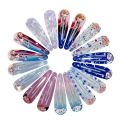 Random 5/10pcs Frozen Elsa Hair Clip Children's Cute Disney Hair Accessories Digital Printed Hair Clip Minimalist Birthday . 