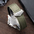 Nylon Fabric Watch Strap 22mm 24mm for Tag Heuer Carrera Monaco Leather Watchband Replacement Band Folding Buckle Men Women Belt. 