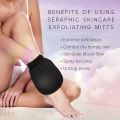 Bath exfoliating gloves,shower scruber,Exfoliating Glove Kessa Mitt Body Scrubber - Dead Skin Remover Shower Glove for Dead Skin Scrubbing and Deep Pore Cleansing-1pis. 