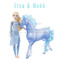 Elsa & Nokk (Water Spirit) Horse Frozen Movie. 