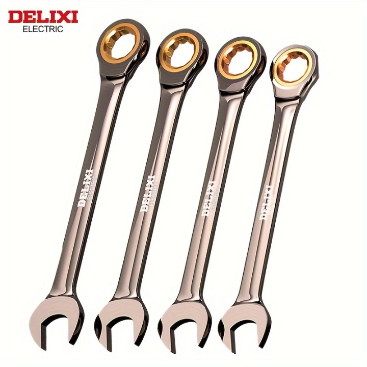 DELIXI ELECTRIC Ratchet Wrench Dual use in Both DirectionOpen-ended ...
