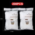 200/100pcs Disposable Sink Filter Mesh Bags Kitchen Sink Strainer Drain Hole Anti-blocking Garbage Bag Cleaning Strainers Net. 