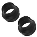 Duct Connector 1pair Parking Heater Adapter Tube 60 to 75MM Heater Ducting Pipe Joiner Connector for Webasto Heater.