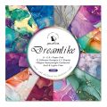 24 Sheets Cardstock Paper Pad Dream Like Themed Single-sided Patterns Printing Decorative Paper Craft Paper Photo Album Decor.