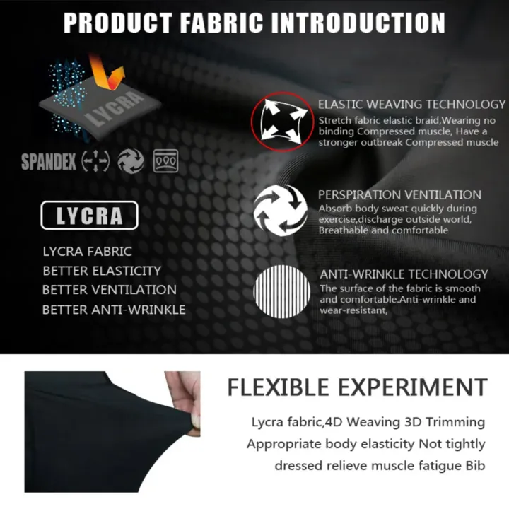 CYKLOPEDIA%20Cycling%20Bib%20Shorts%20Men%20Sports%20Team%20Mtb%20Cycling%20Black%20Bib%20Shorts%20Women's%20Bicycle%20Riding%20Shorts%20Sports%20Running%20Shorts%20-%20Image%204