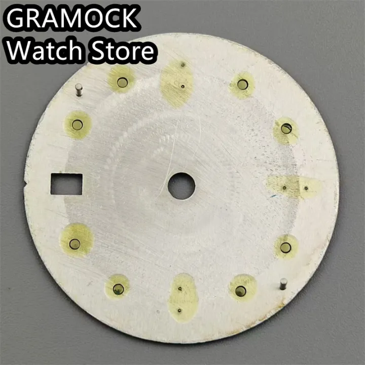 GRAMOCK%2029mm%20NH34%20Watch%20Dial%20Blue%20Dial%20Green%20Luminous%20Fit%20NH34%20Movement%20Watch%20replacement%20parts%20-%20Image%206