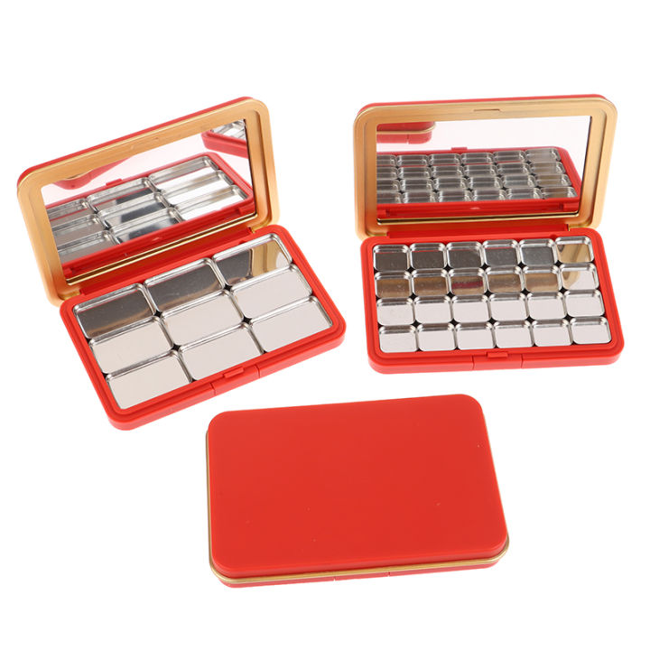DIY Empty Eyeshadow Palette With Mirror DIY Cosmetic Box Magnetic Makeup Palette DIY Multi-grids Make Up Tool