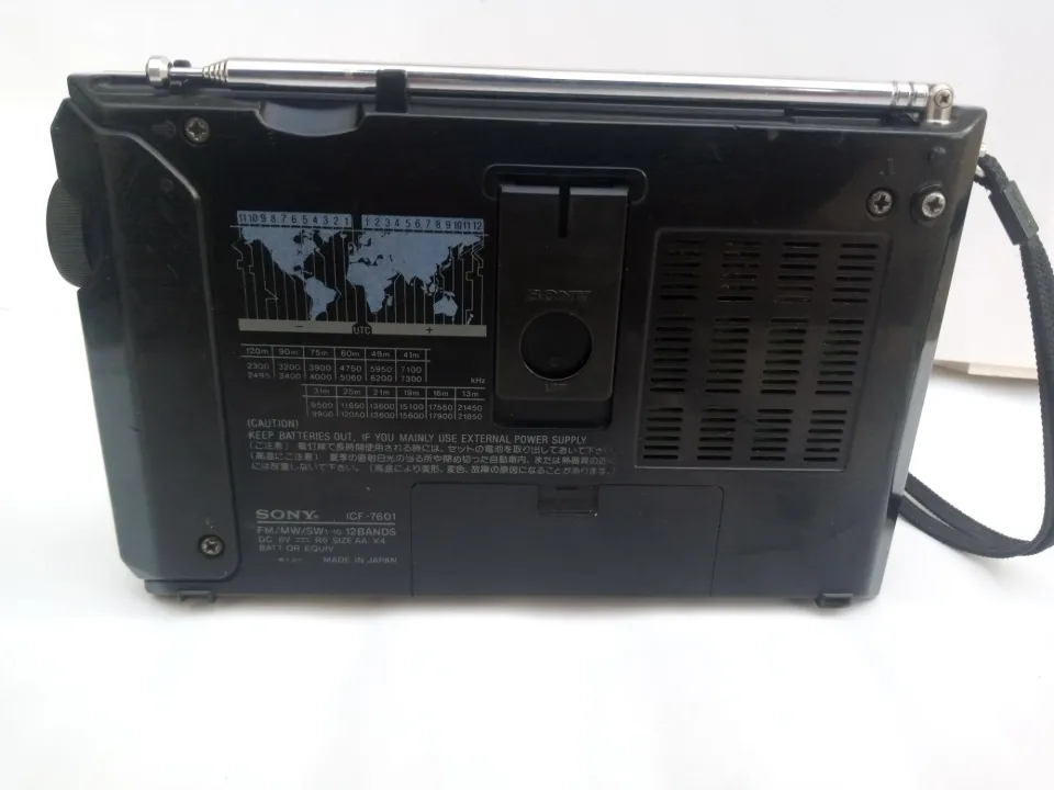 美品 SONY 11バンドラジオ くき ICF-SW12