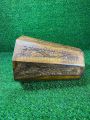 Wooden basket with beautiful carving design. 