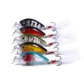 5pcs Minnow Fishing Lure Set 4g/4.5cm Artificial Baits Wobbler Crankbait Tackle Fishing Accessories. 