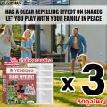 Snake repellent herb that repels all insects YEGBONG Sulfur Snake Repellent Upgrade formula, the smell that snakes are afraid of. snake repellent sulfur powder Imported from America, 10 packs, snake repellent powder, snake repellent, no snakes left in a h. 