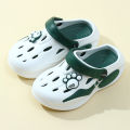 Children's Fashion Chunky Platform Sandals 2025 Summer Thick Sole EVA Clogs Garden Shoes for Outdoor Non Slip Beach Slippers.