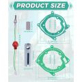 12V Diesel Heater Glow Plug Repair Kit, 9Pcs 2KW 5KW 8KW Chinese Diesel Parking Heater Gasket Ceramic Ignition Plug,. 