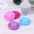 Menstrual Sterilizing Cup Collapsible Silicone Cup Flexible To Clean Menstrual Cup Recyclable Camping Foldable Refillable Bottle.